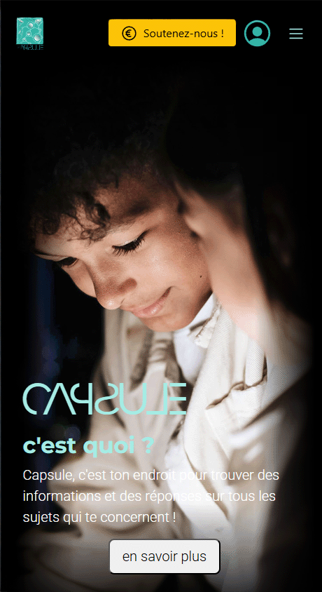 Capture d'écran mobile